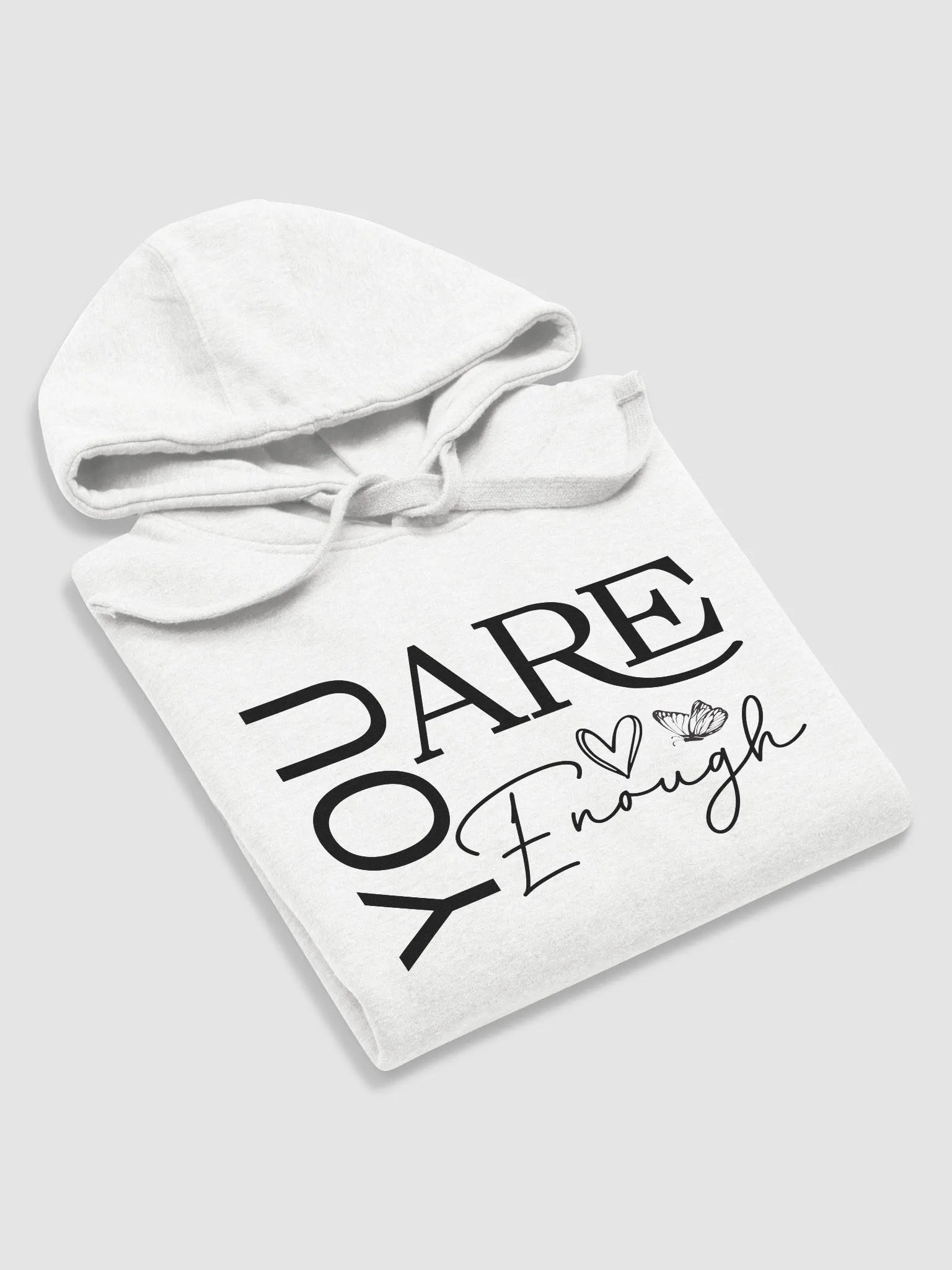 You Are Enough - Empowering Motivational Quote Unisex Premium Hoodie product image (5)