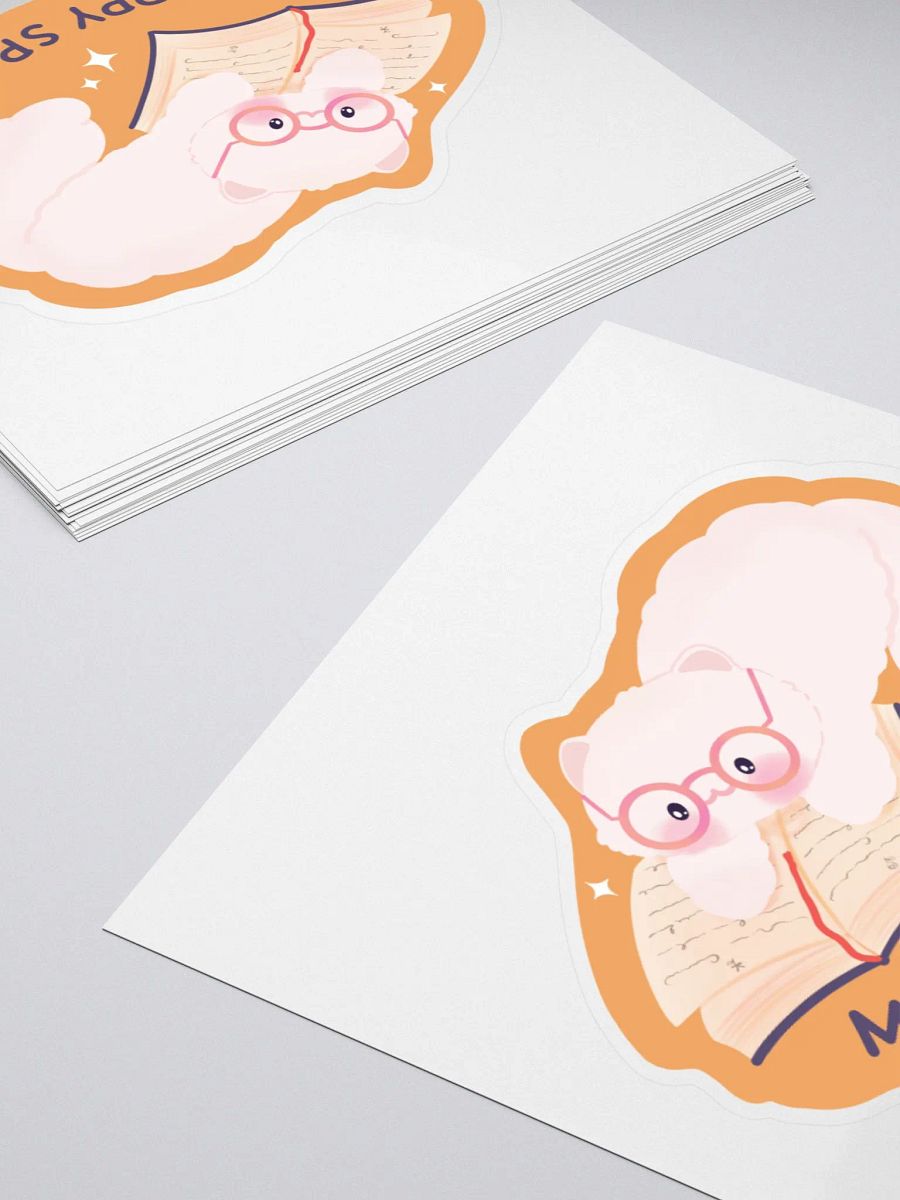 My Happy Space Reading Vinyl Stickers product image (4)