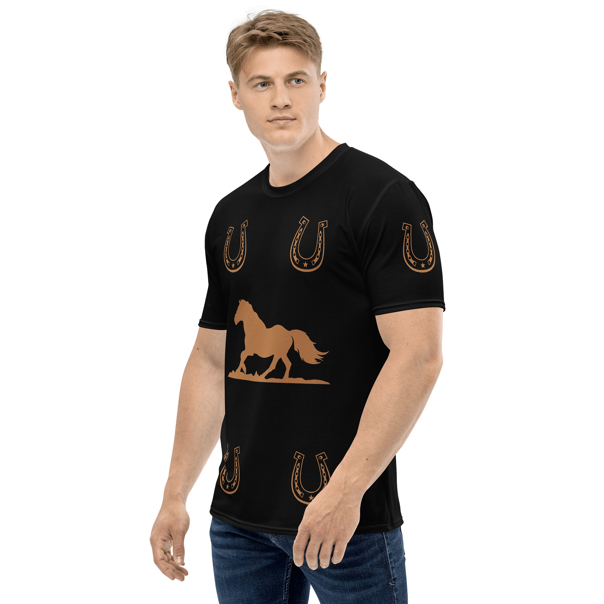 Golden Gallop All-Over T-Shirt product image (3)