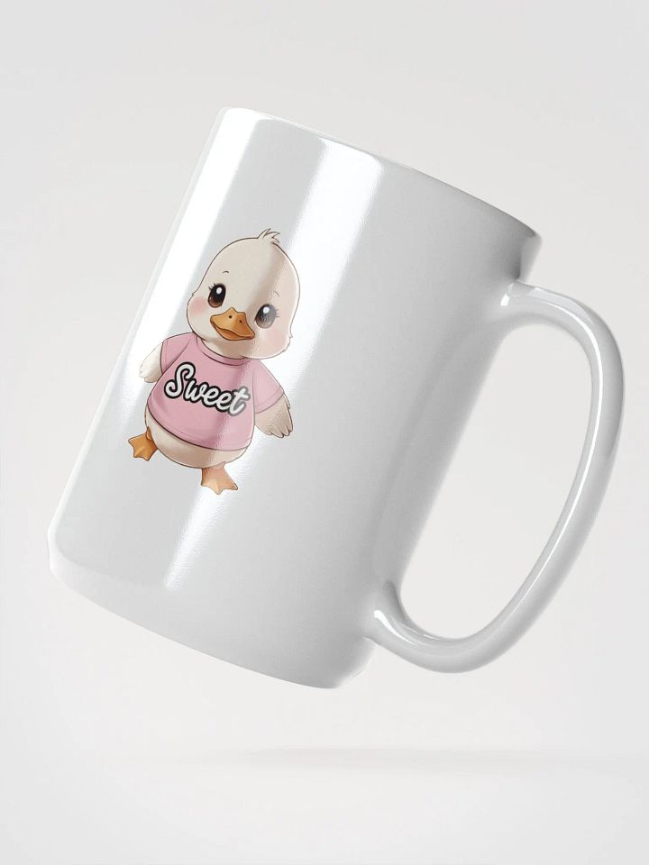 Sweet Duckling White Glossy Mug product image (2)