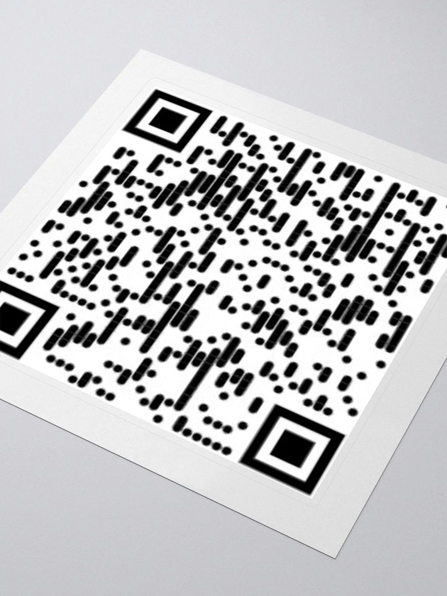 QR Sticker for Twitch product image (3)