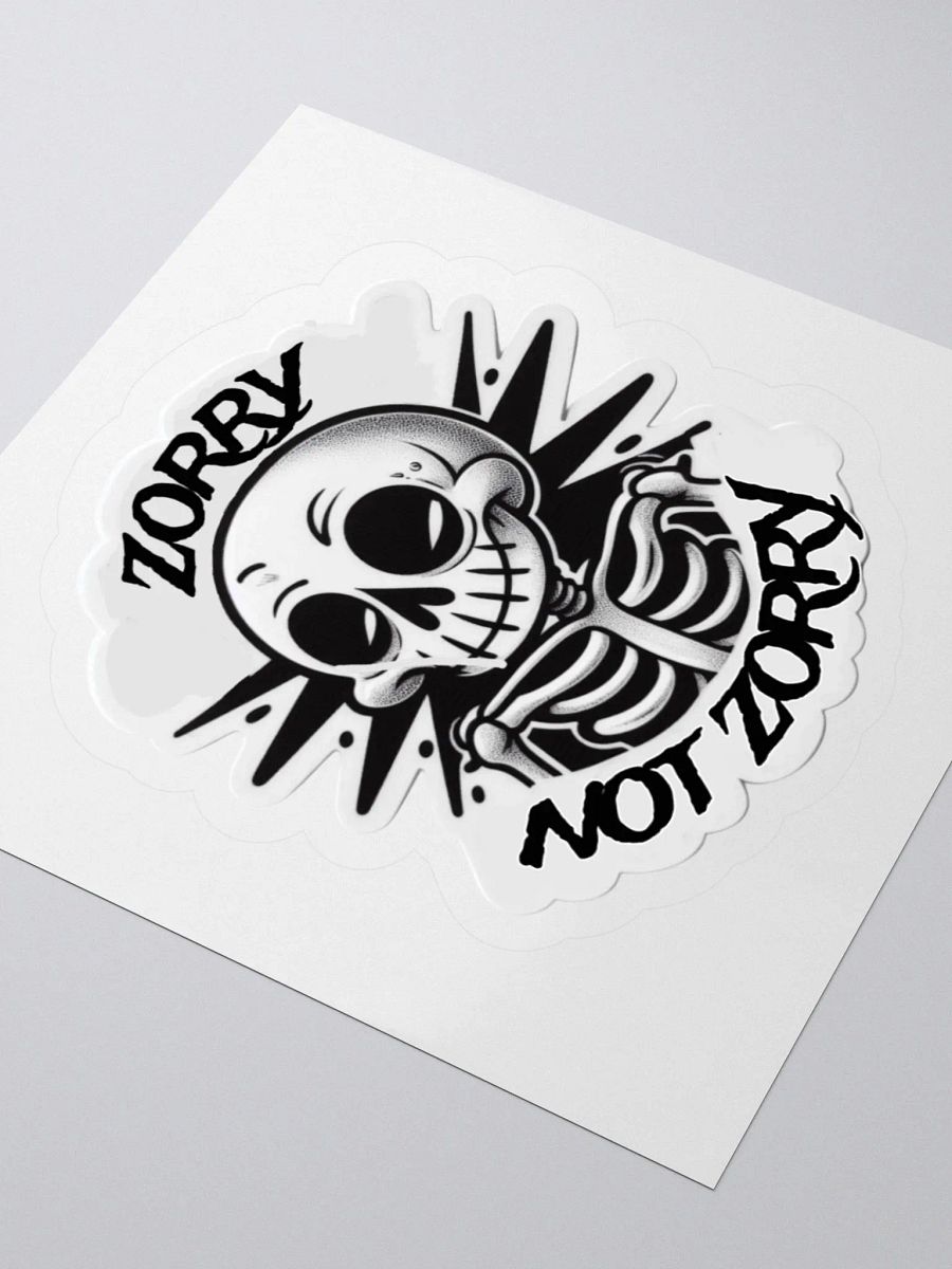 Zticker Zorry not zorry! product image (3)