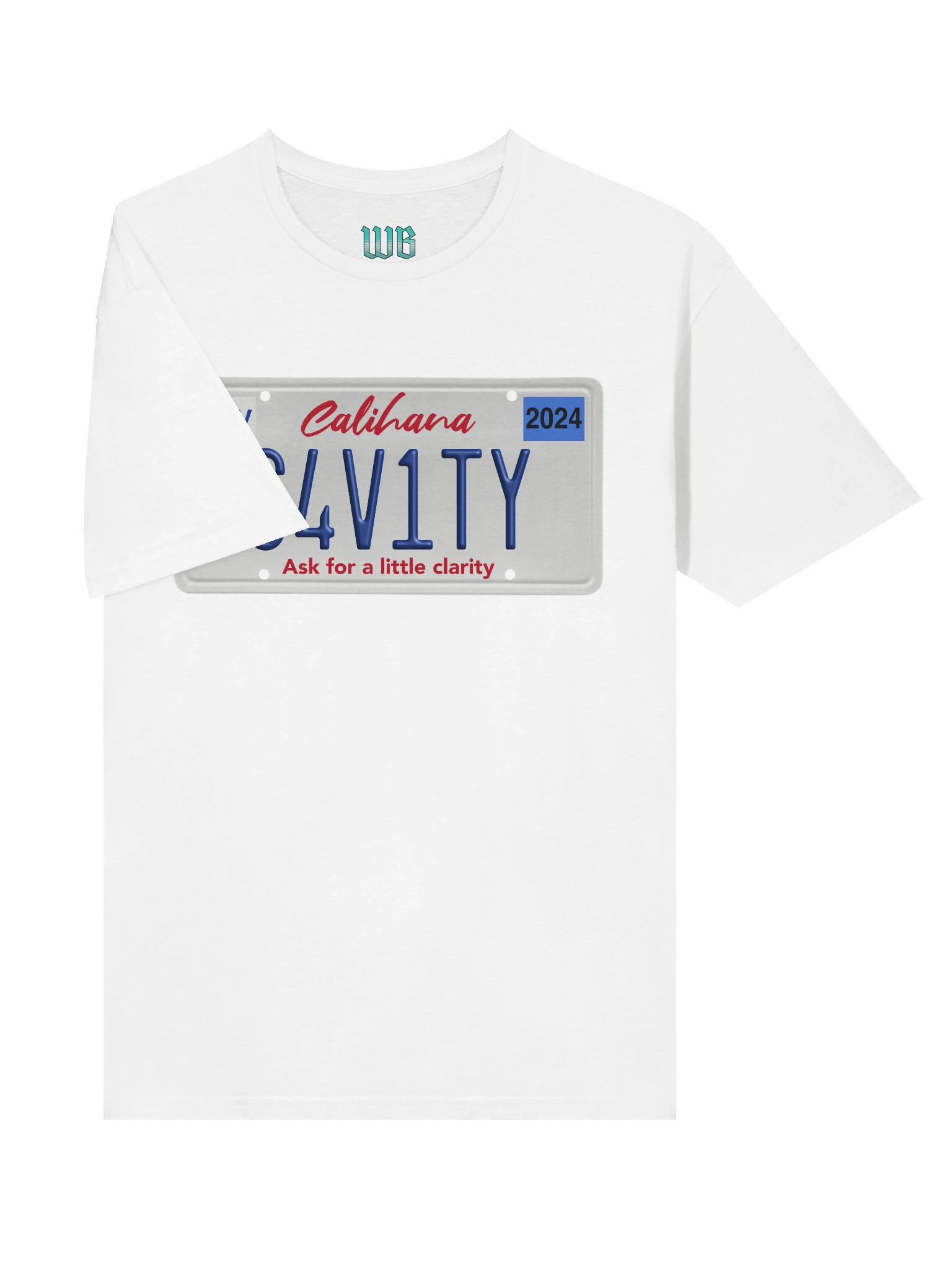 Cavity Licence Plate T-Shirt product image (44)