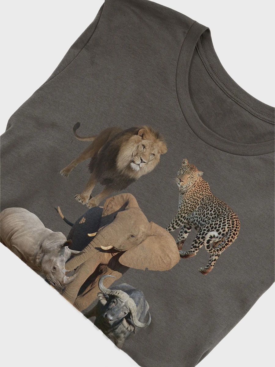 Big Five Wildlife Unisex T-Shirt product image (4)