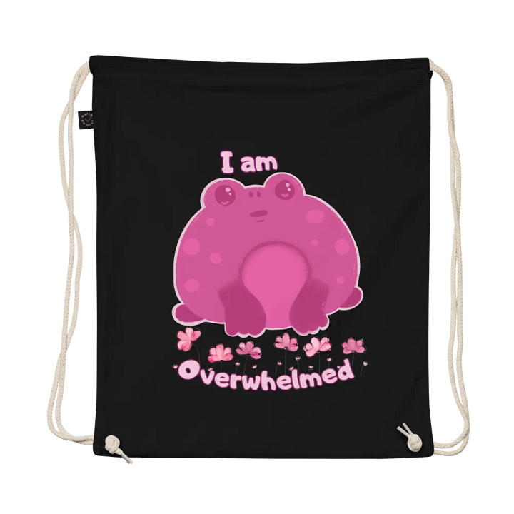 I am Overwhelmed Drawstring Bag product image (1)