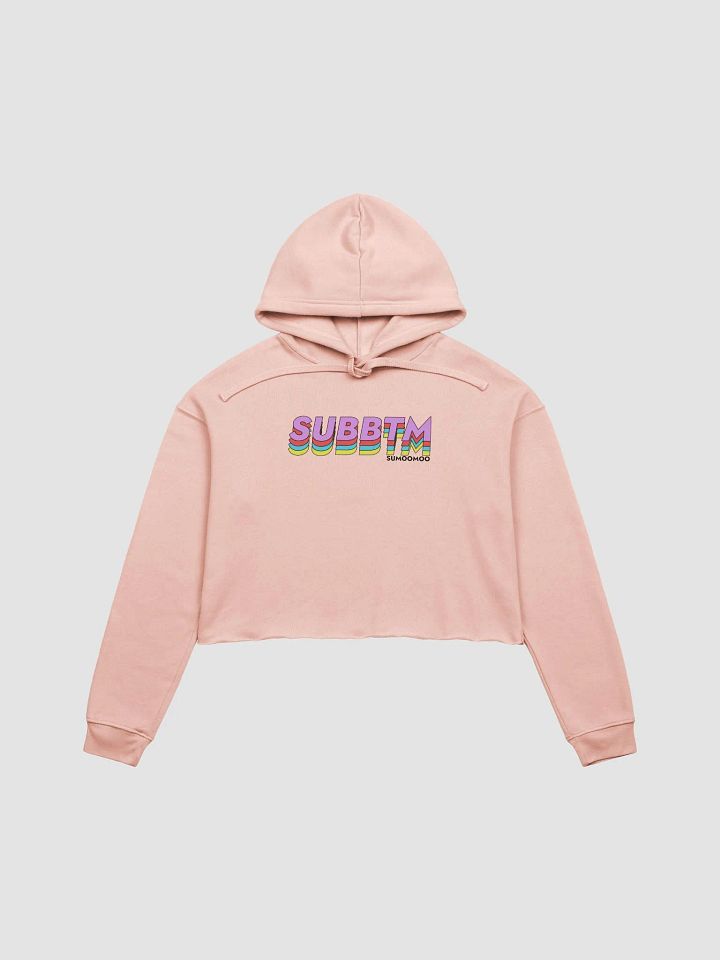 SUBBTM Colors Crop Top Hoodie product image (1)