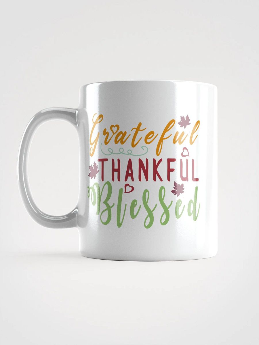 Grateful, Thankful, Blessed Mug product image (6)