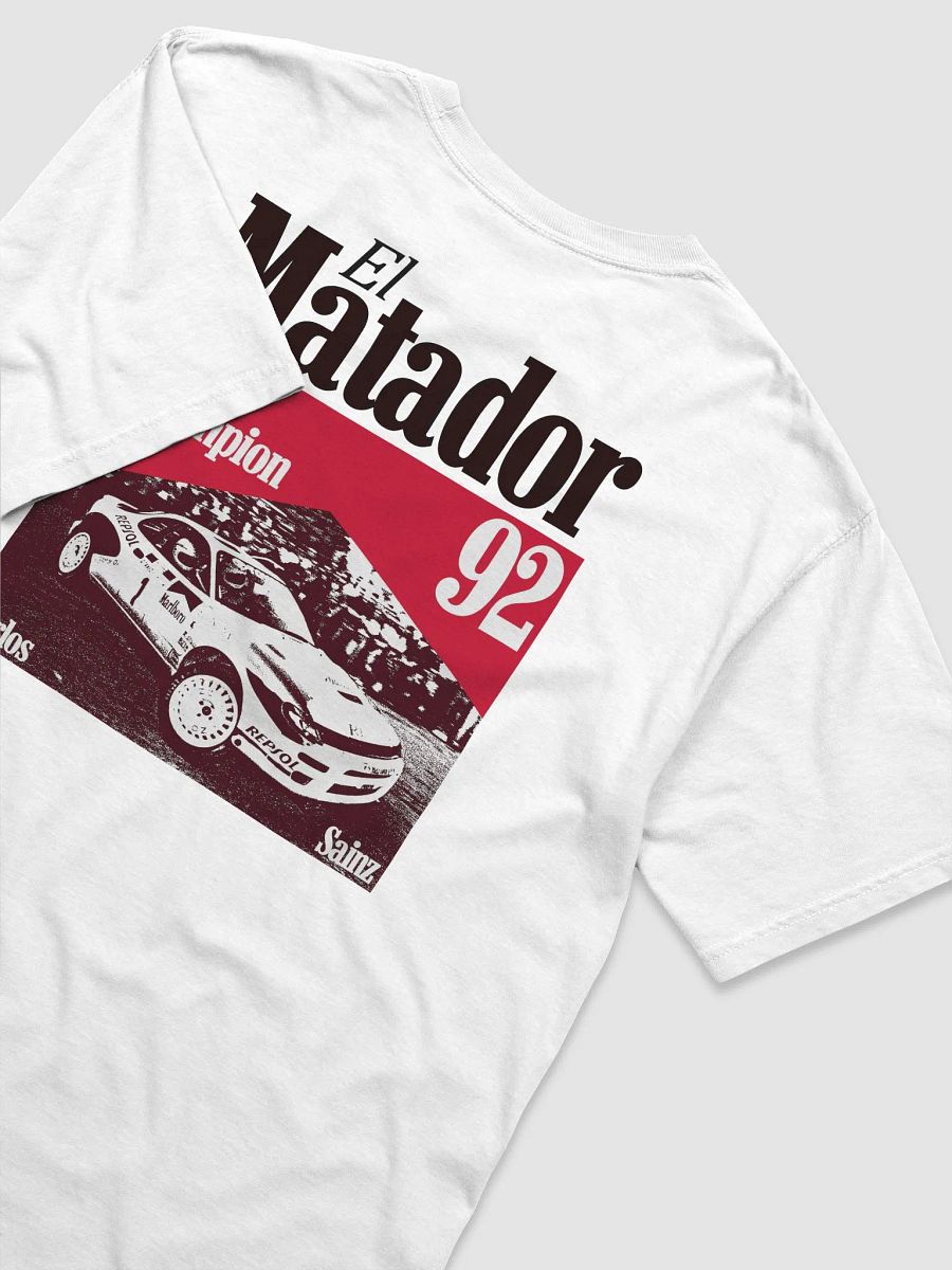 El Matador Vintage Tee - Carlos Sainz 1992 World Rally Champion product image (3)