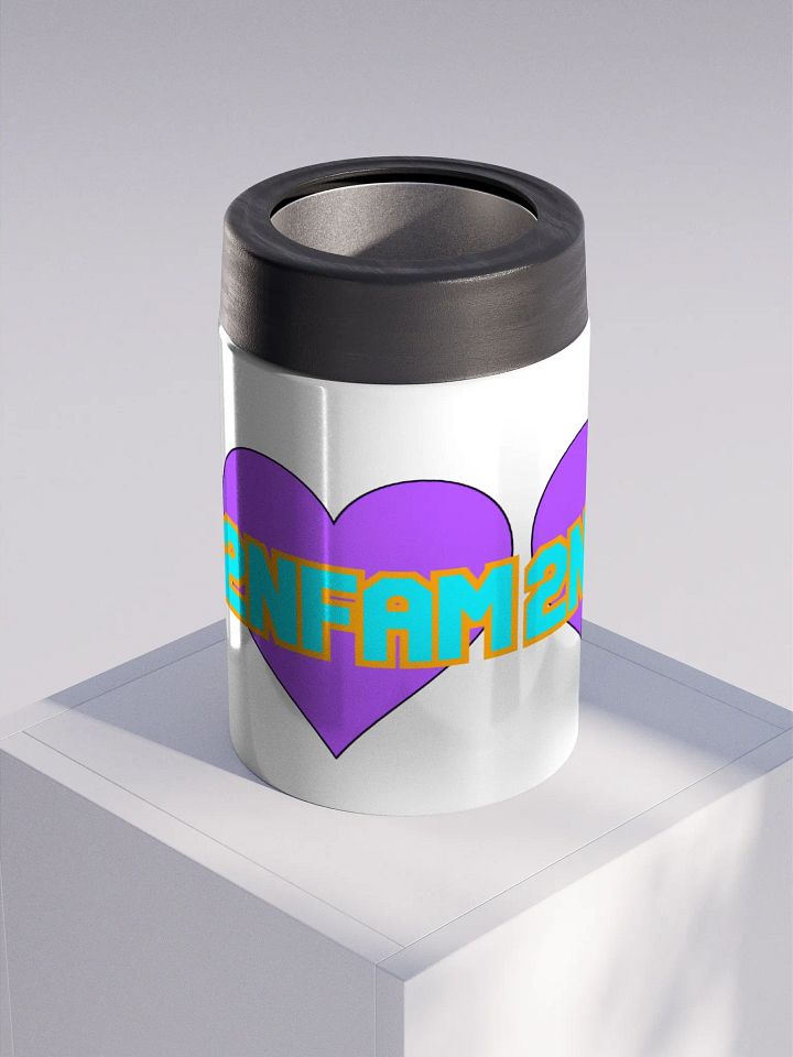 2NFAM Heart Stainless Steel Koozie product image (1)
