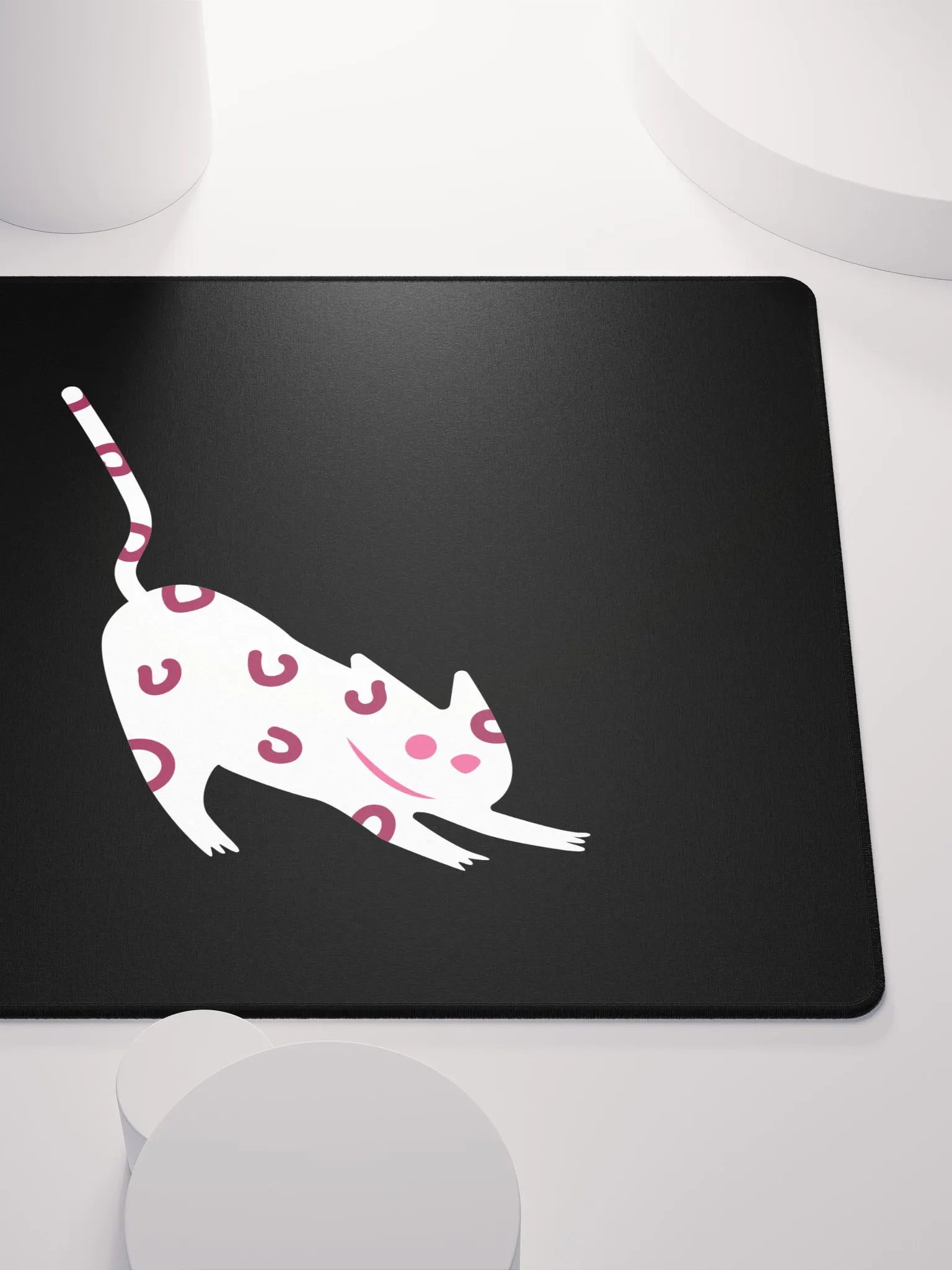 Whimsical Cat Gaming Mouse Pad product image (5)