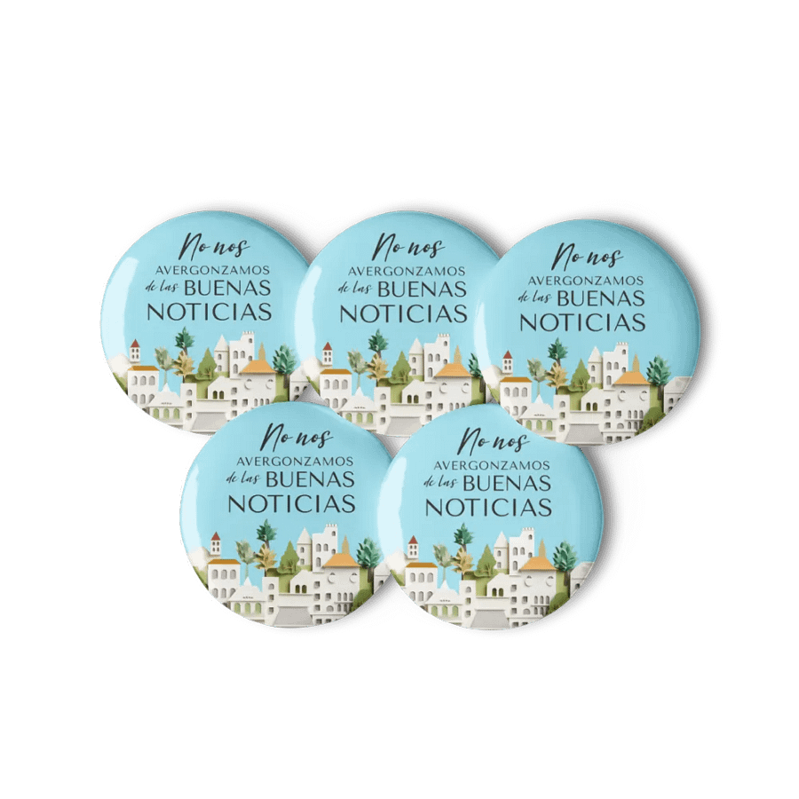 'No Nos Avergonzamos de las Buenas Noticias' Pin Set product image (2)
