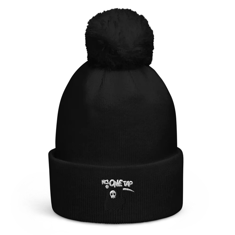 One Tap Puff ball beanie