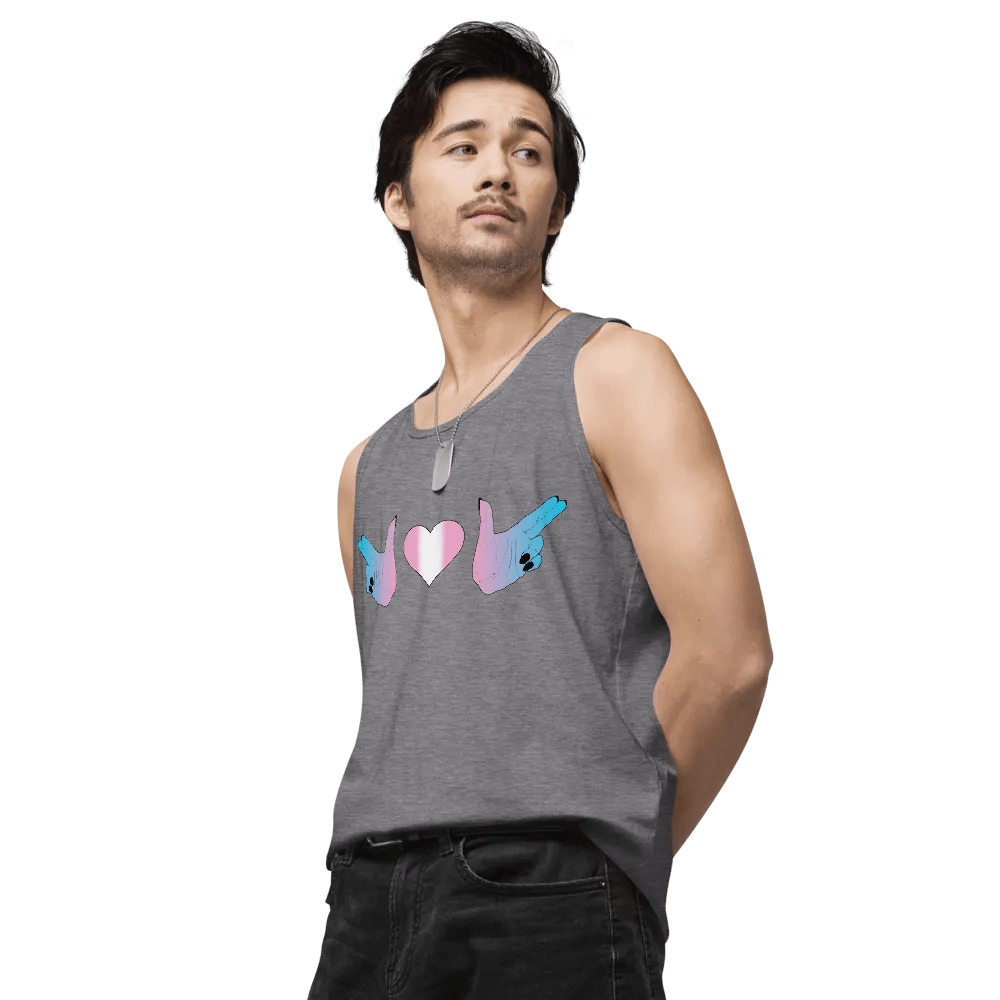 Finger Guns (trans flag) Tank M product image (47)