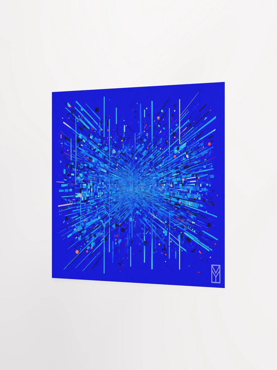 Poster Global Blue Screen: Abstract Interpretation product image (2)