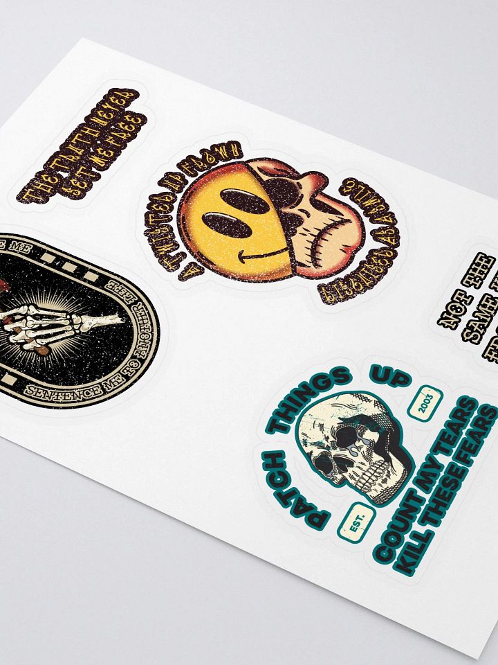 throwback pack - diecut stickers product image (2)