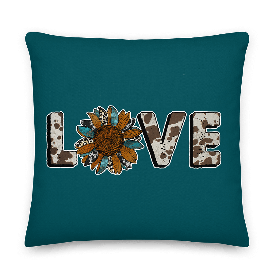 Love & Sunflower All-Over Print Pillow product image (1)
