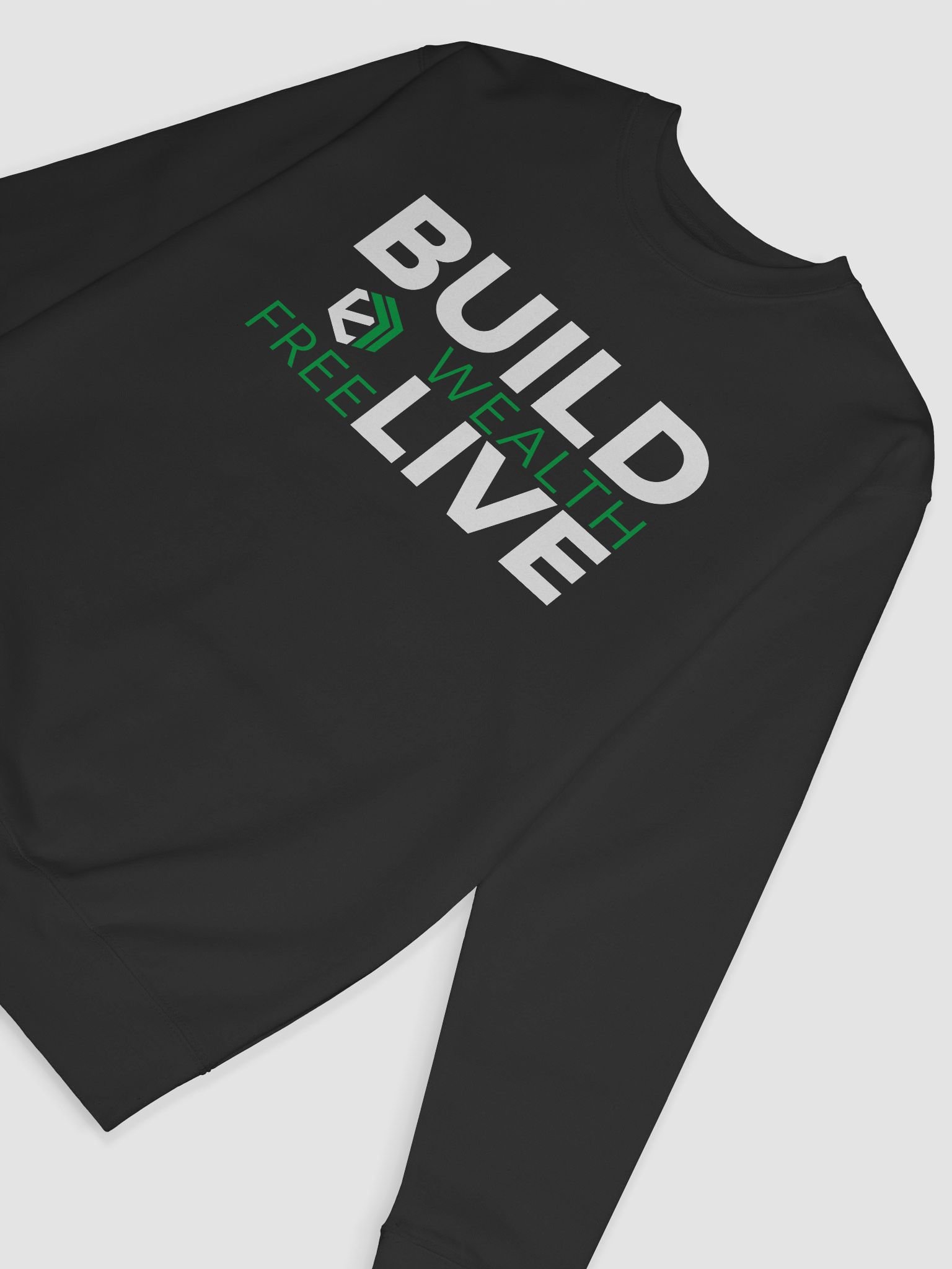 Build Wealth. Live Free. Crewneck Sweater product image (6)