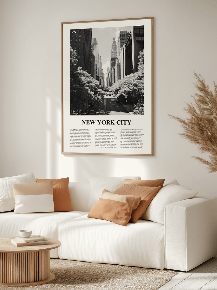 New York City 01 Newspaper Poster product image (3)