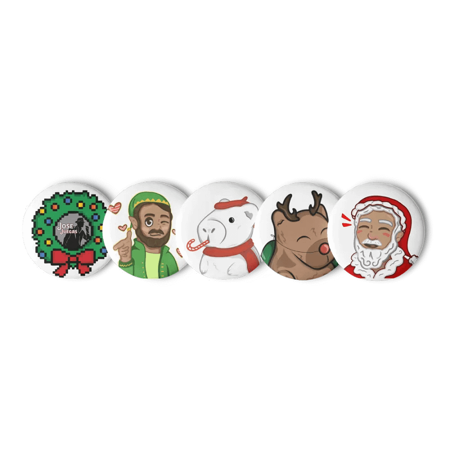 Followmas 2024 Pin Buttons product image (3)