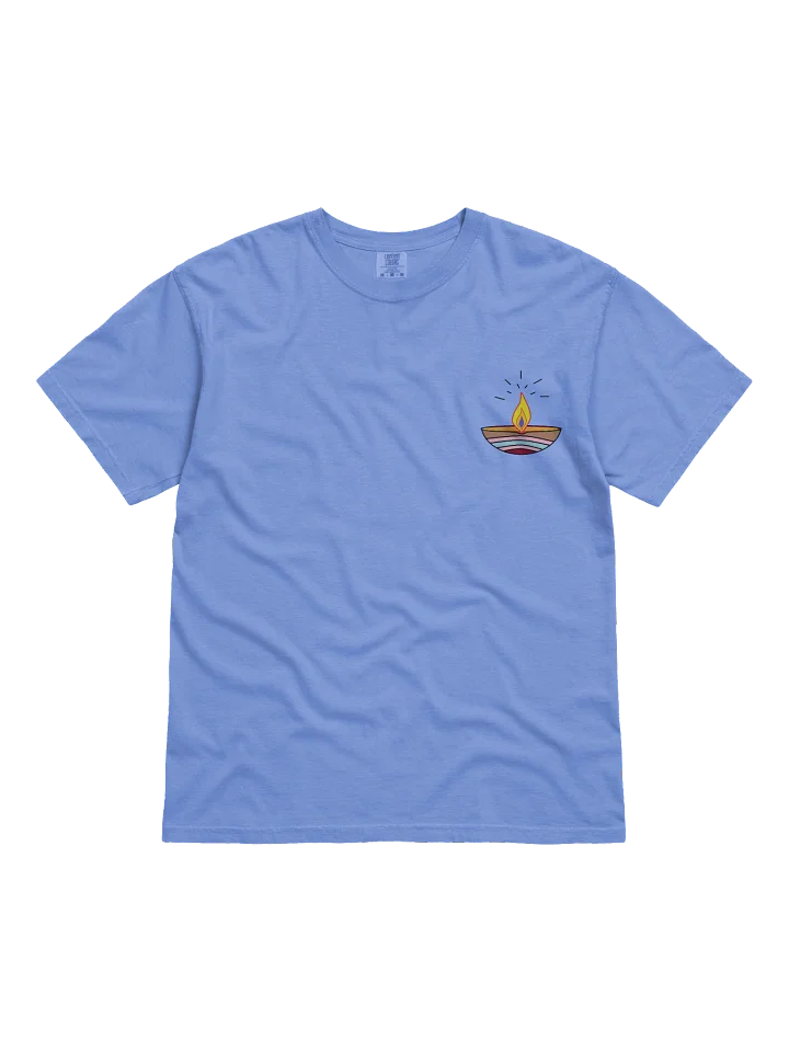 Festive Diya Comfort Tee product image (3)