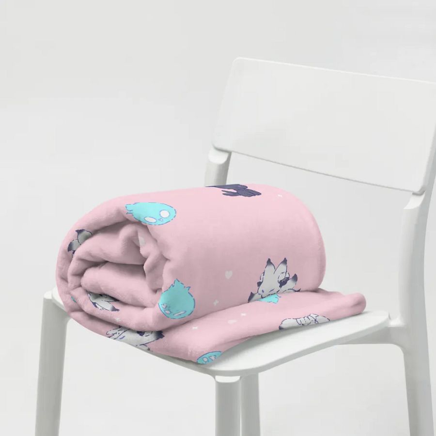meiya, meinya & wisps blanket (pink) product image (7)