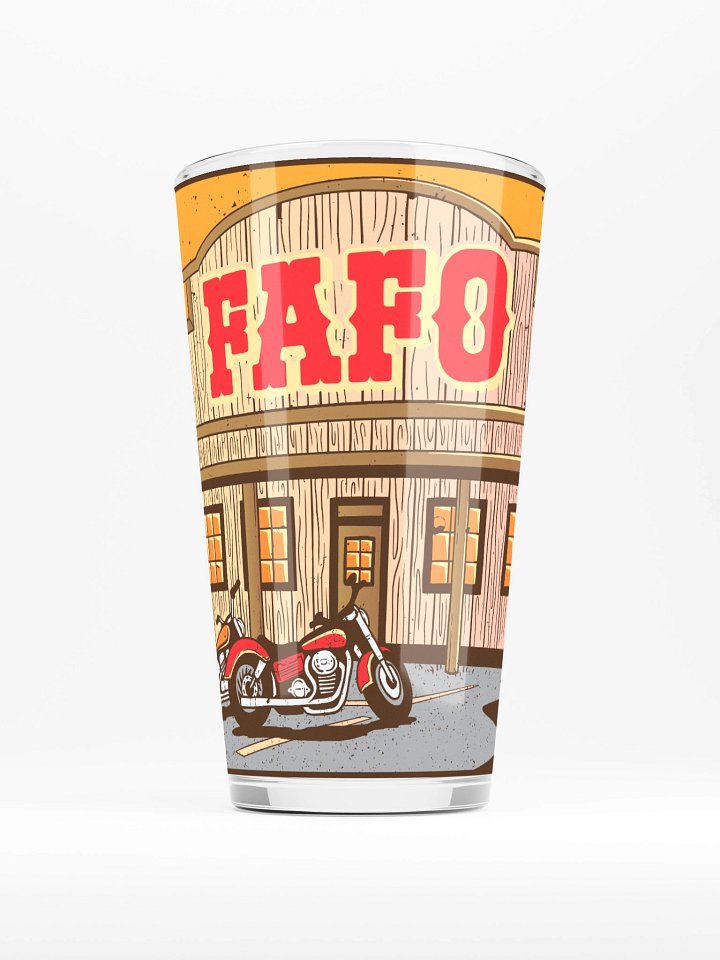 FAFO Pint Glass product image (1)