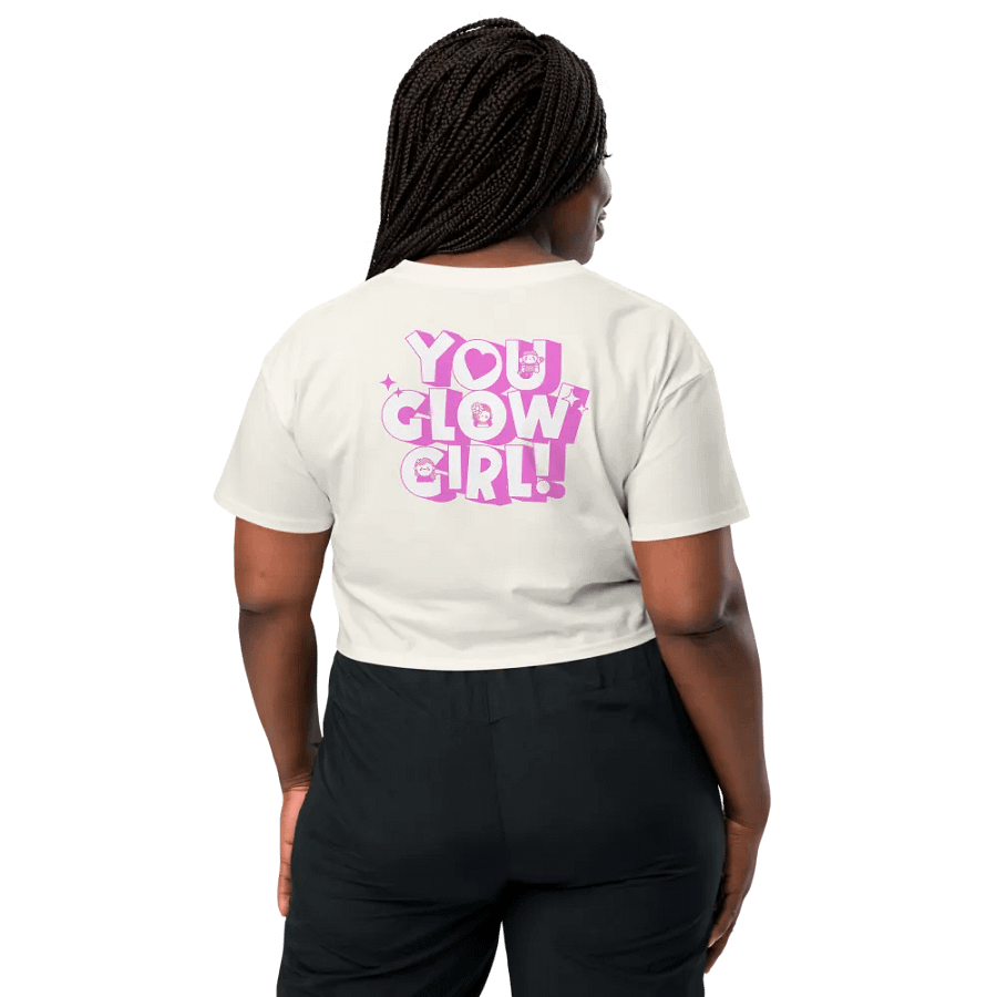 Believe in Yourself Heart Crop Top product image (3)
