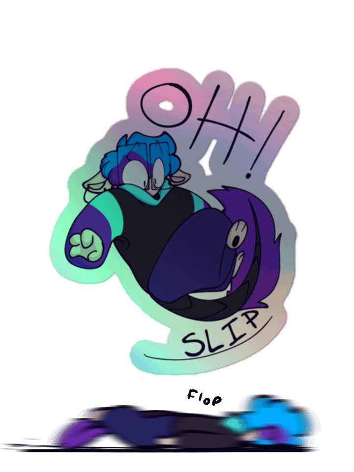 OH shiny sticker product image (1)