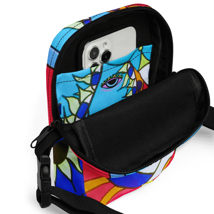 Psychedelic Dreamscape Crossbody Bag product image (2)