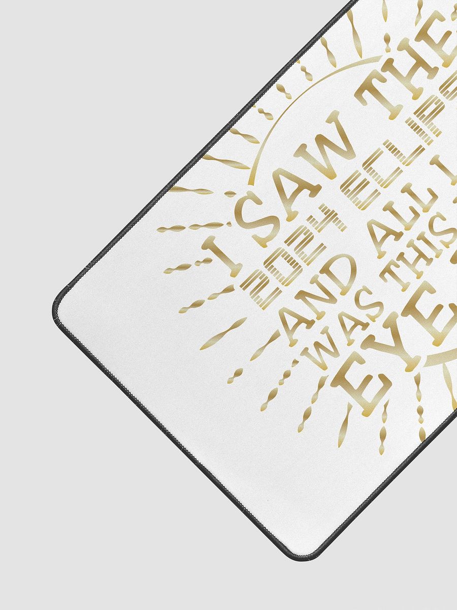 I Saw the 2024 Eclipse Desk Mat product image (2)