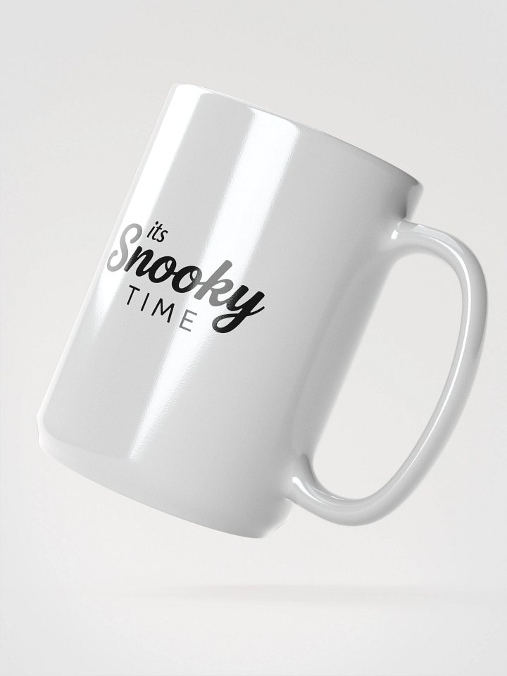 "It’s Snooky Time" Coffee Mug – Premium Ceramic Mug for Relaxed Vibes product image (2)