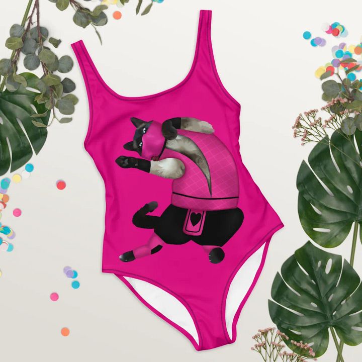 Kombat Kitty One-Piece product image (1)