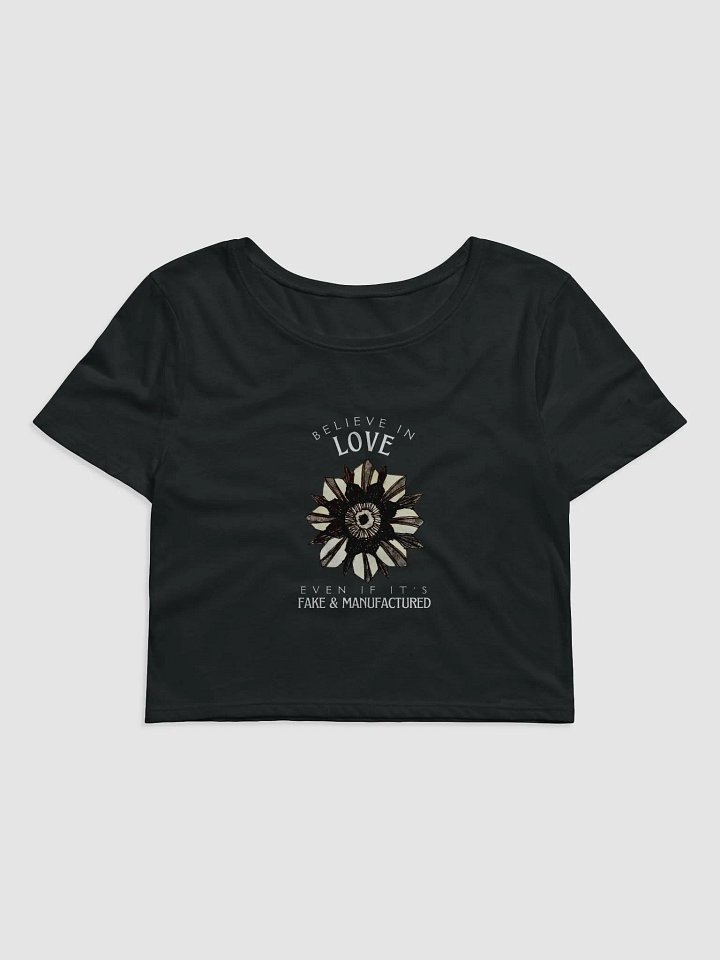 Believe In Love Cropped Shirt product image (1)