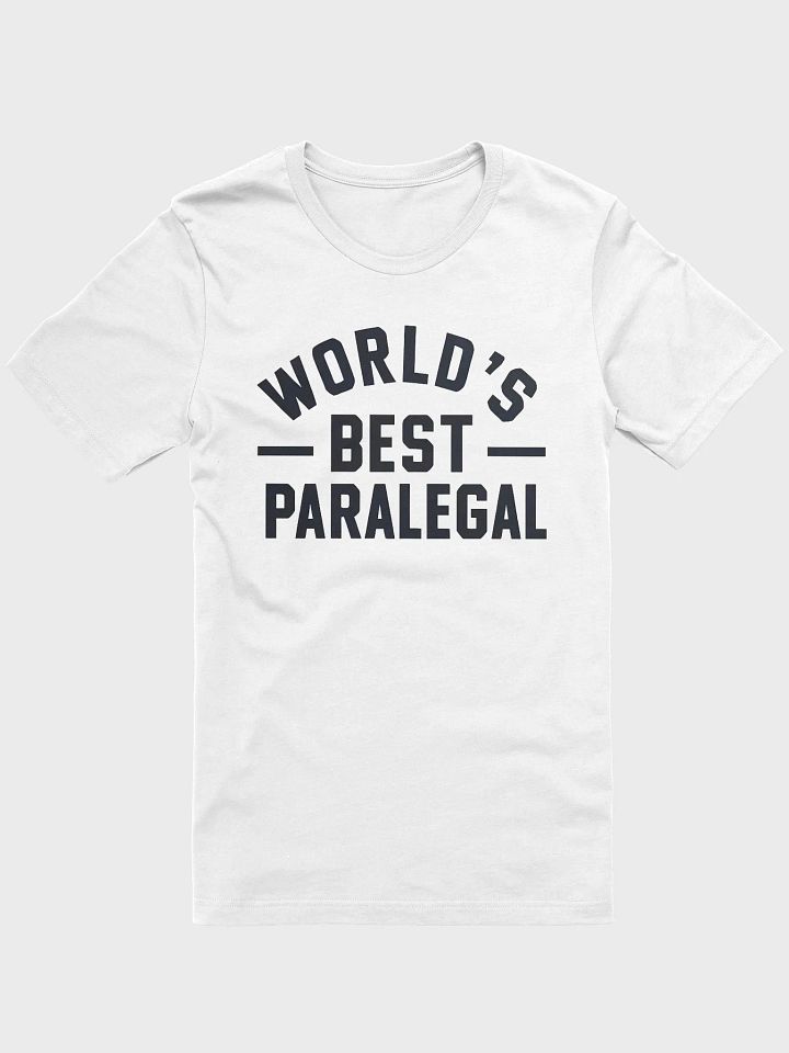 Worlds Best Paralegal Tee product image (1)