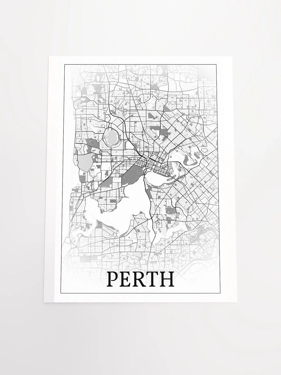 Perth, Australia, city map print product image (20)