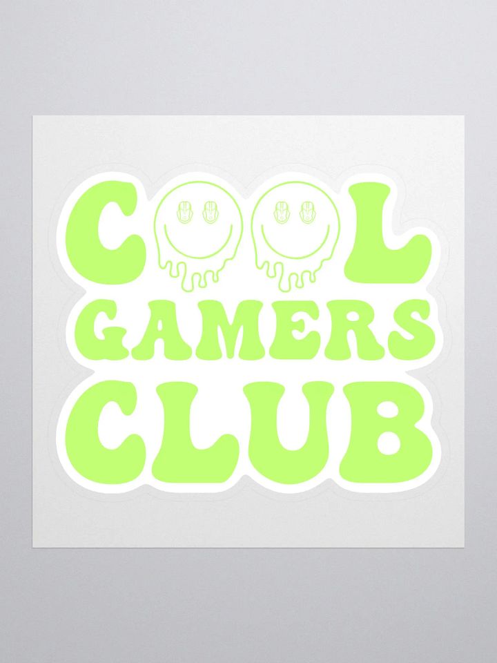 CGC KBM Eyes Sticker (Bright Green) product image (1)