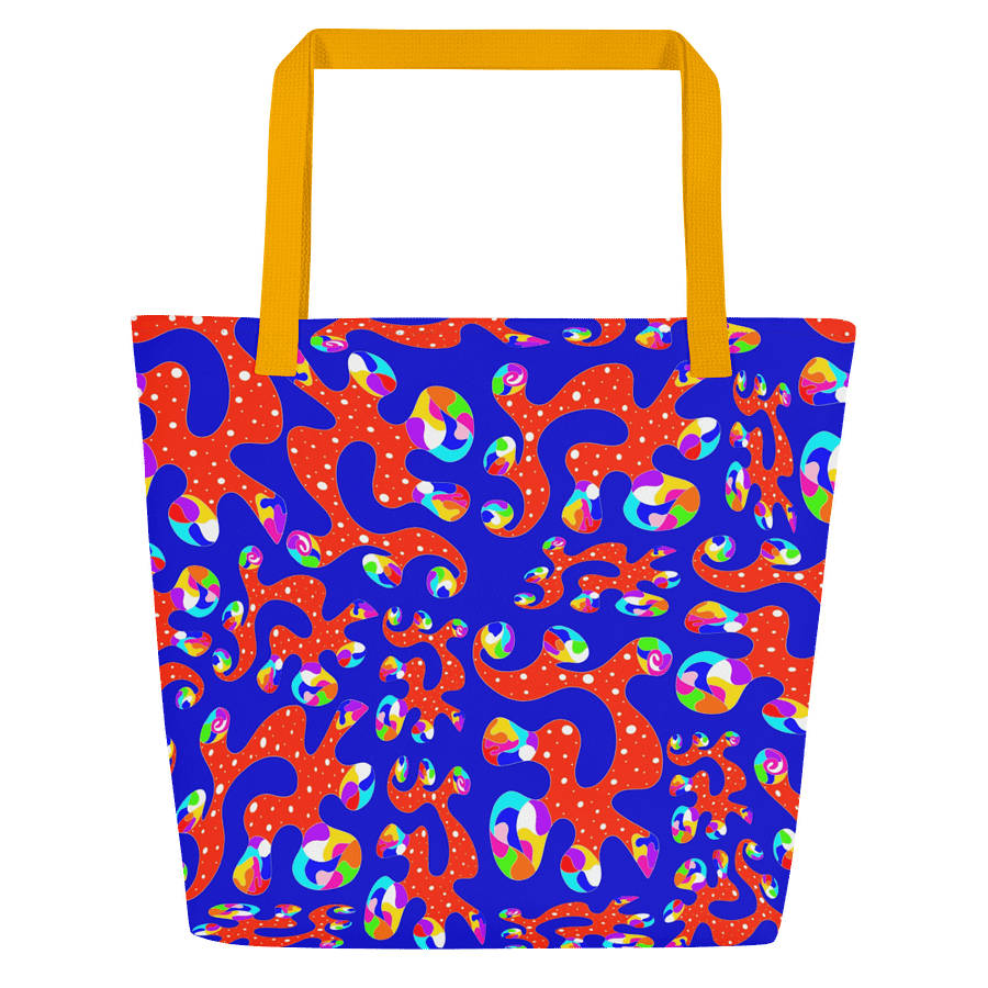Vibrant Swirls All-Over Tote Bag product image (3)