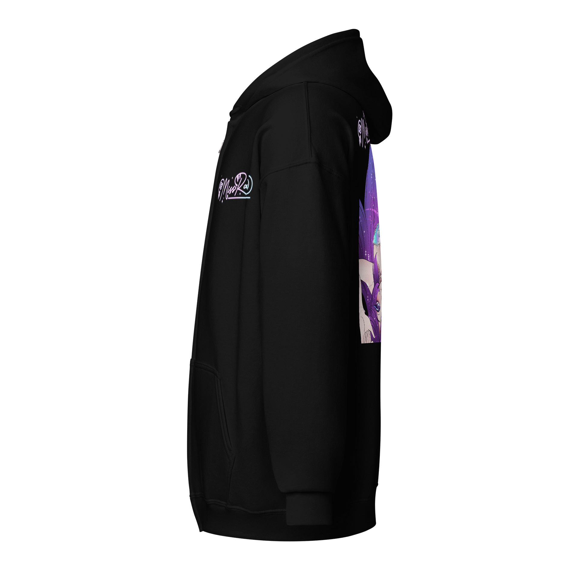 Miss Rave Celestial Beach Zipup Hoodie product image (19)