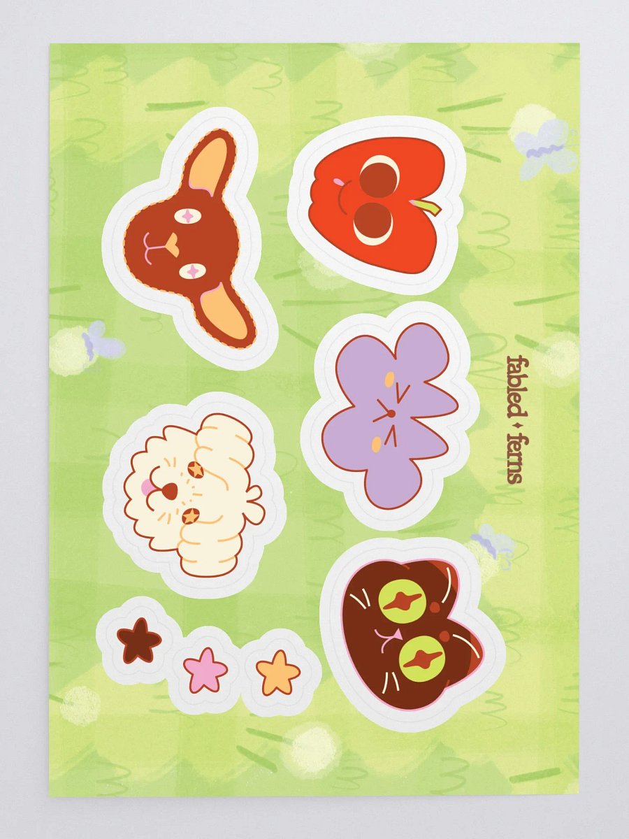 Fabled Friends Sticker Sheet product image (3)