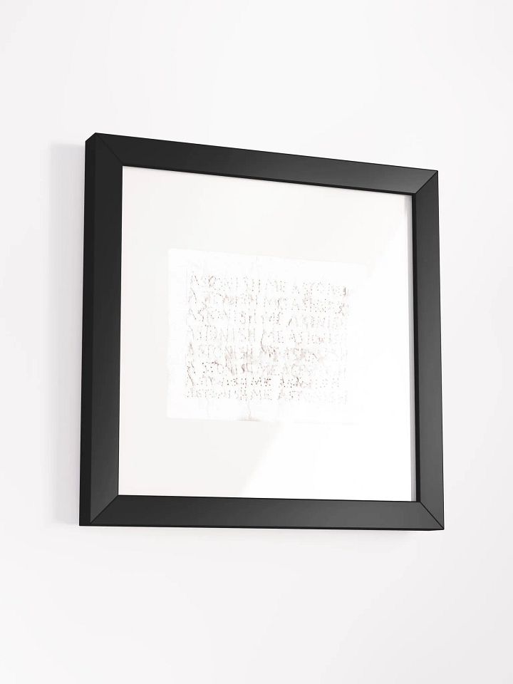 Astonish me Panel Card Print Framed product image (1)