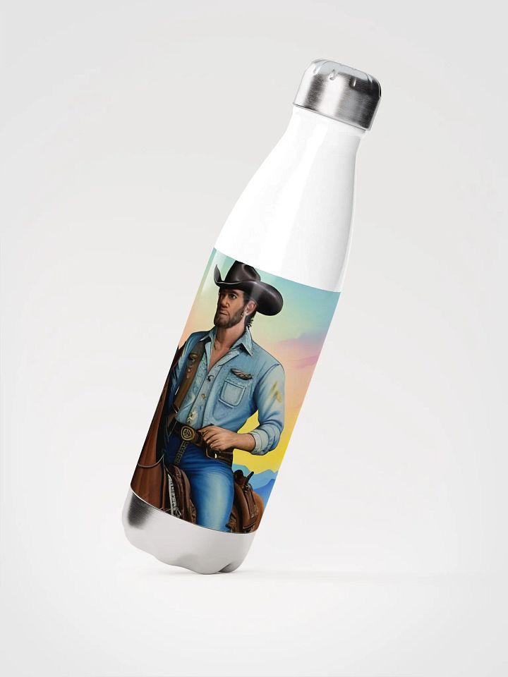 Cowboy water bottle product image (2)