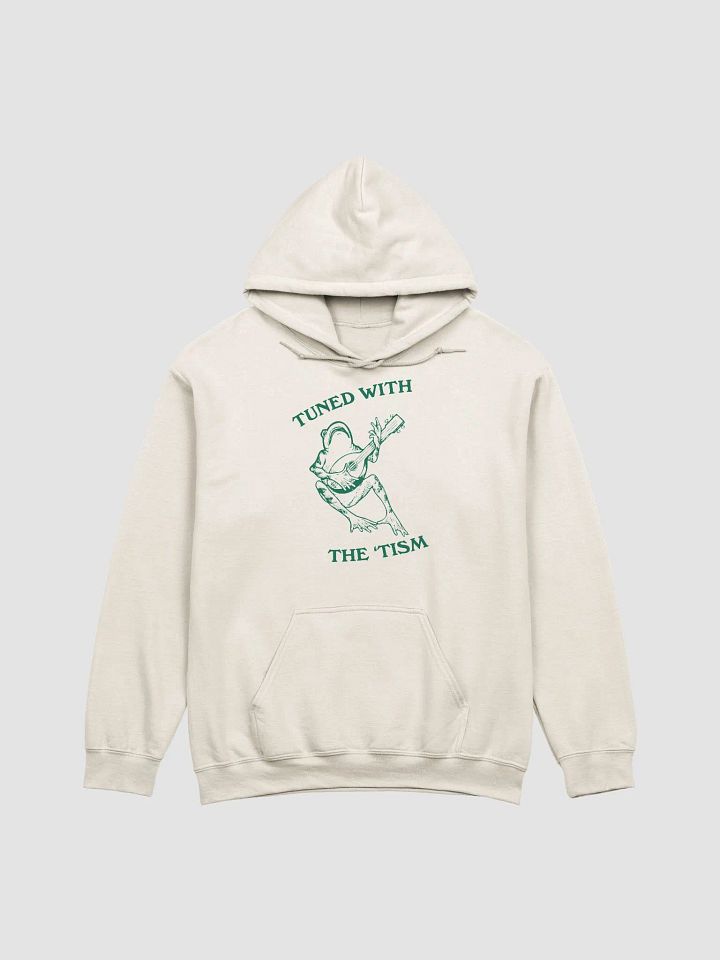 Tuned with the 'tism Hoodie product image (1)