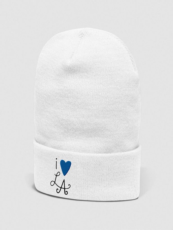 i ❤️ LA Beanie ~ Dodger Blue product image (3)