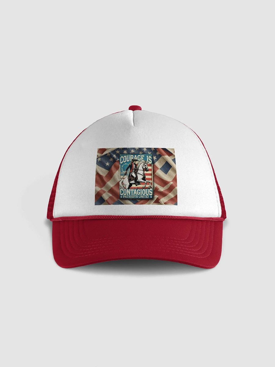 Courageous Patriots Foam Trucker Hat product image (1)