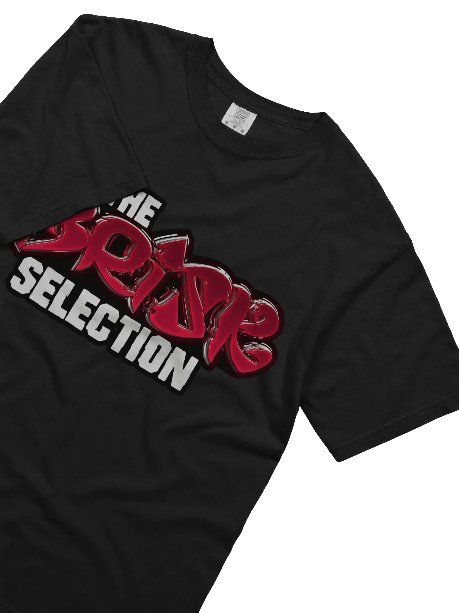 The Brisk Selection Red 3D Logo Tee product image (36)
