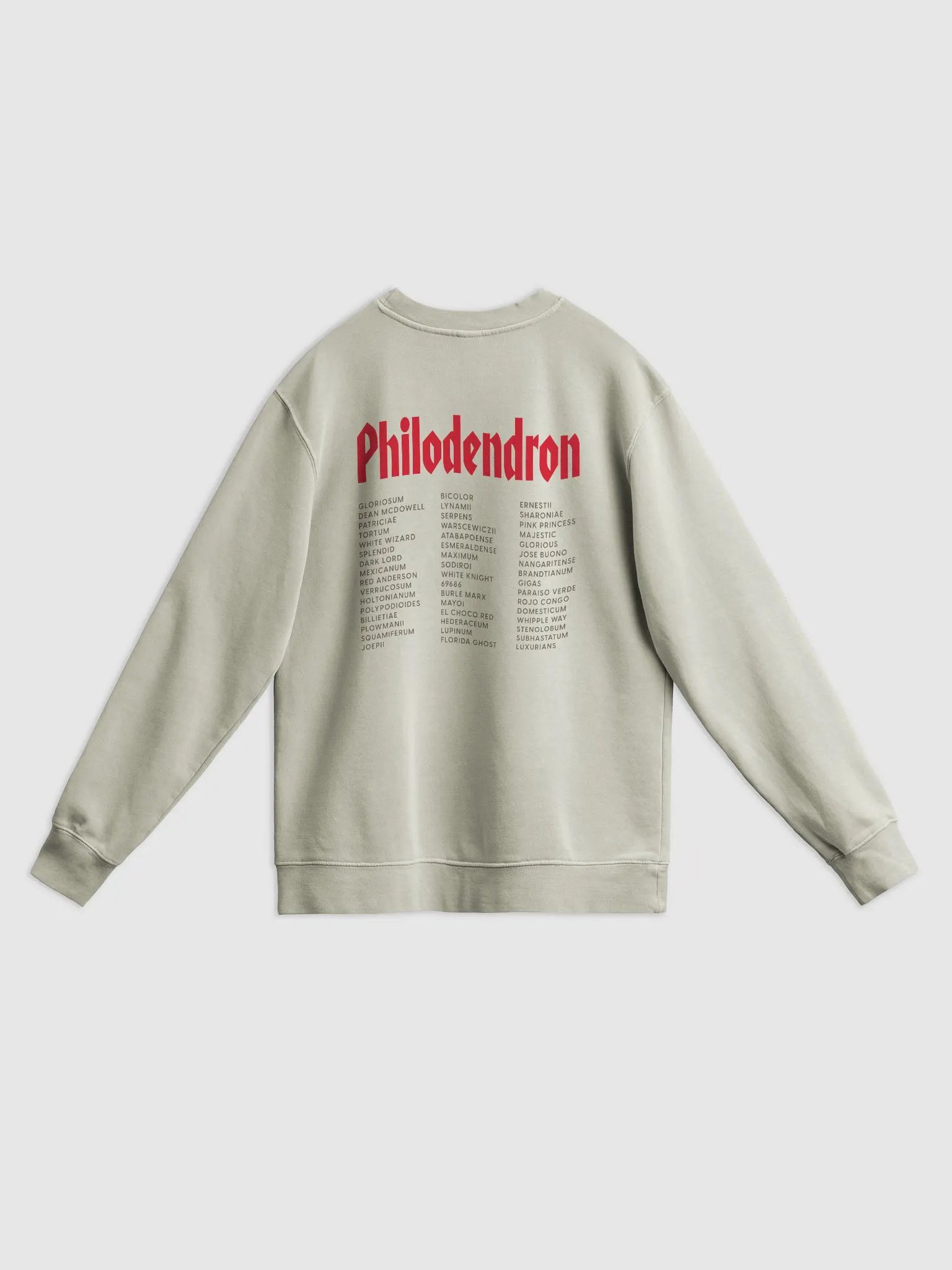 ⚡️ PHILODENDRON WORLD TOUR ⚡️ unisex midweight pigment dyed sweatshirt product image (2)