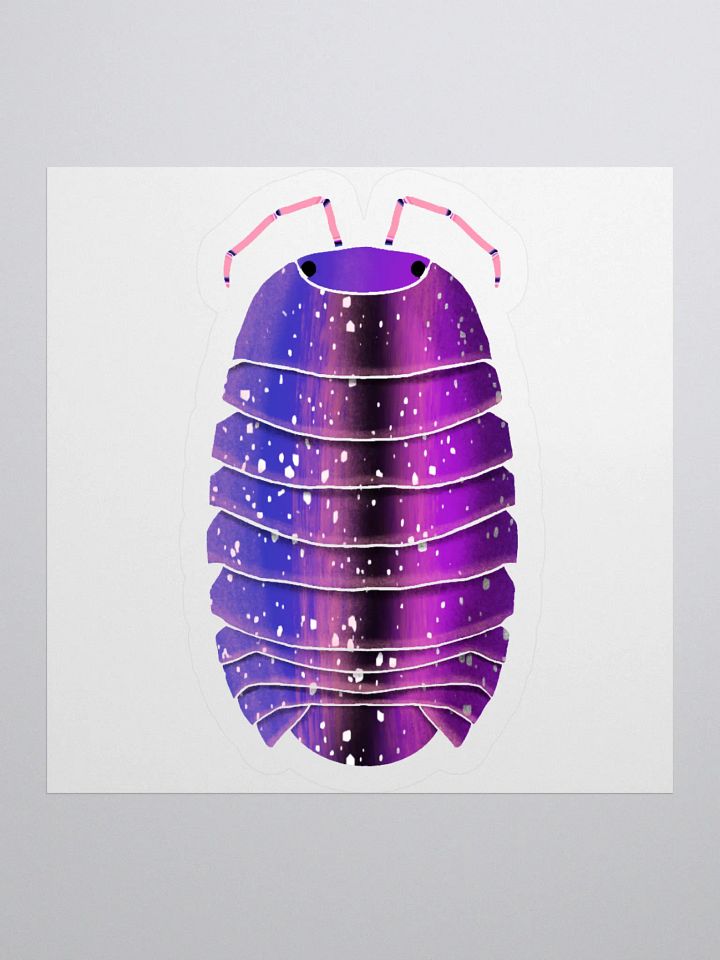 Genderfluid Isopod Sticker product image (3)