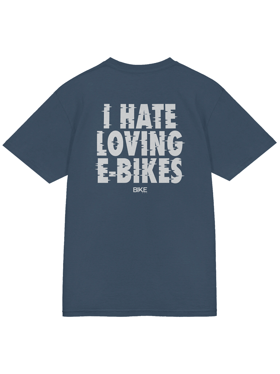 I Hate Loving E-Bikes Shirt (White Logo) product image (44)