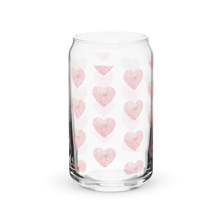 Heart Finger Print Glassware product image (7)