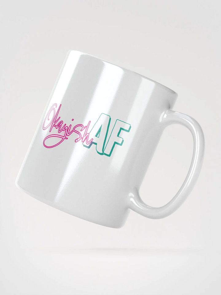 OkayishAF 20 oz White Mug - Pizzanaut product image (2)